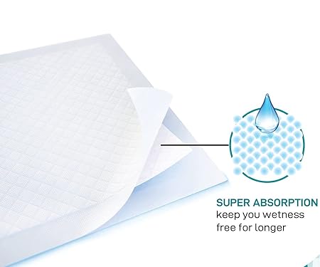 Unerpad Sheet 60cm x 60cm - 10 piece pack - 40 gram