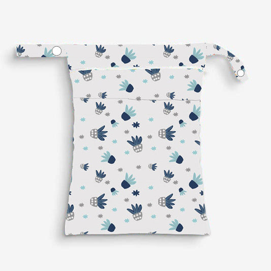 Quittance Reusable Cactus Printed Wet Bags