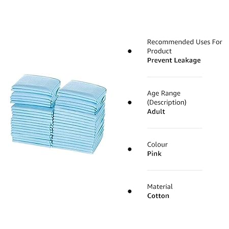 Unerpad Sheet 60cm x 60cm - 10 piece pack - 40 gram