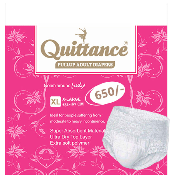 Quittance Pull Up Adult Diapers X-Large