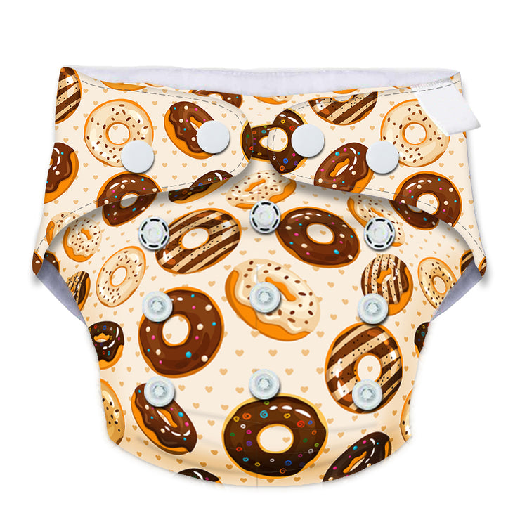 Quittance Colorful Rings Printed Reusable Baby Diaper